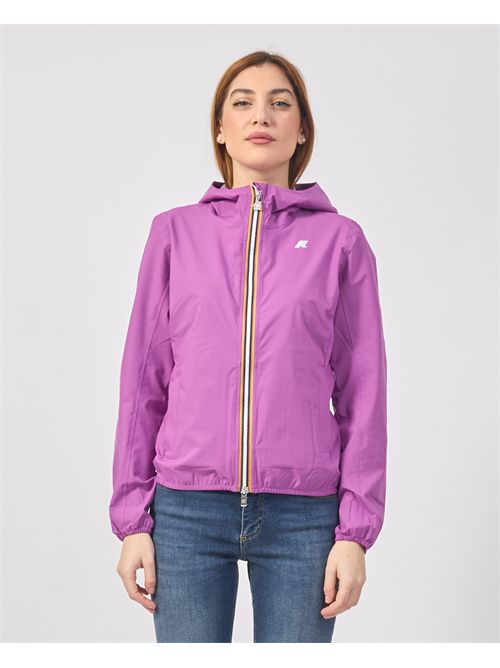 Llily K-way women's short jacket with hood K-WAY | K5127LW-LILY STRETCH521